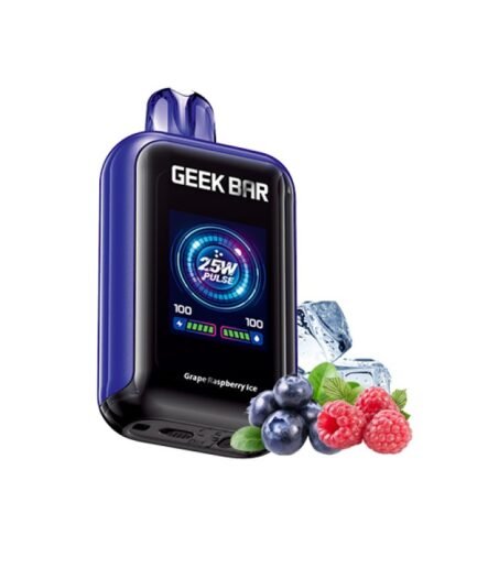 Geek Bar Watt Grape Raspberry Ice 23000pfs 5%
