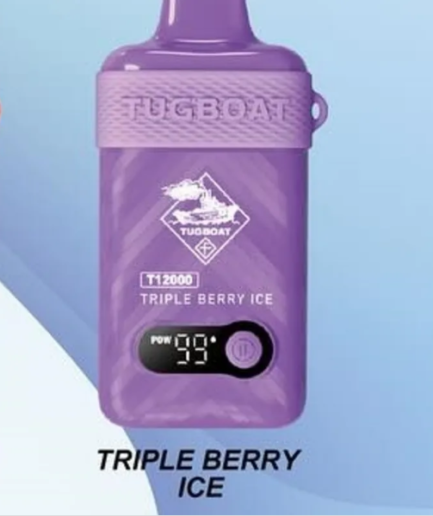 TUGBOAT T12000 Triple Berry Ice