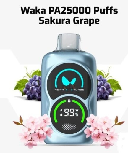 Waka Sakura Grape 25000pfs 50mg