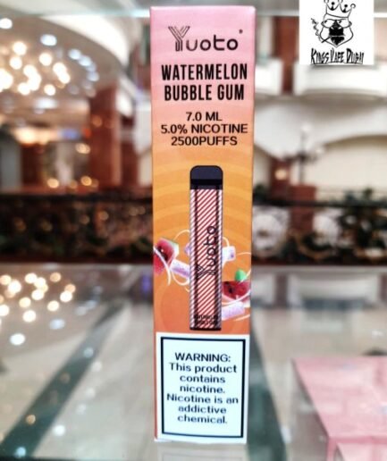 Yuoto xxl Watermelon Bubblegum 2500puffs