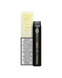 Pod Salt Go Banana Ice 2500pfs 2%