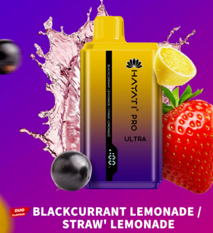 Hayati Pro Ultra Blackcurrant Lemonade/ Strawberry Lemonade 15000pfs 2%