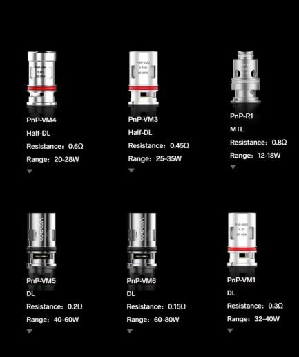 Voopoo pnp coils - PnP-R2 DUAL COIL 1.0ohm (MTL)
