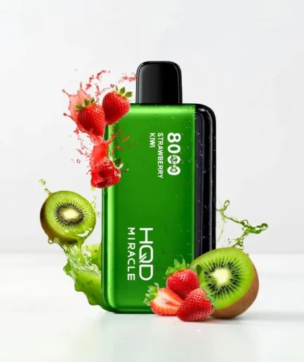 HQD Miracle Strawberry Kiwi 8000pfs 0mg